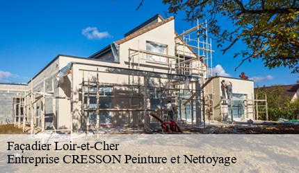 Façadier 41 Loir-et-Cher  Entreprise CRESSON Peinture et Nettoyage