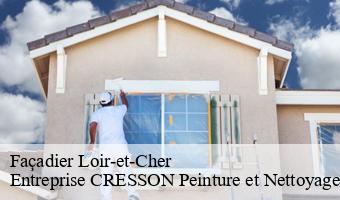 Façadier 41 Loir-et-Cher  Entreprise CRESSON Peinture et Nettoyage