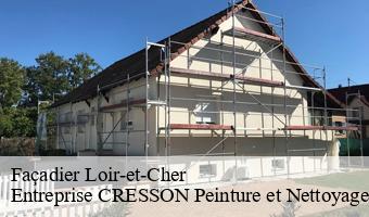 Façadier 41 Loir-et-Cher  Entreprise CRESSON Peinture et Nettoyage