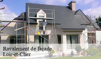 Ravalement de façade 41 Loir-et-Cher  Entreprise CRESSON Peinture et Nettoyage