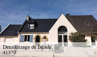 Demoussage de façade  concriers-41370 Entreprise CRESSON Peinture et Nettoyage