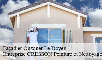 Façadier  ouzouer-le-doyen-41160 Entreprise CRESSON Peinture et Nettoyage