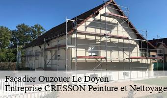 Façadier  ouzouer-le-doyen-41160 Entreprise CRESSON Peinture et Nettoyage