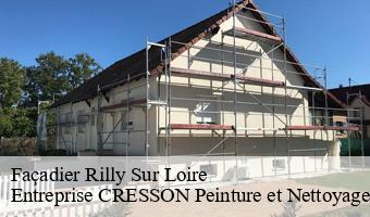 Façadier  rilly-sur-loire-41150 Entreprise CRESSON Peinture et Nettoyage