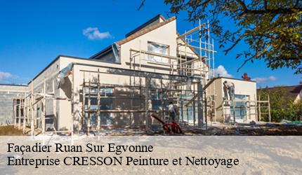 Façadier  ruan-sur-egvonne-41270 Entreprise CRESSON Peinture et Nettoyage
