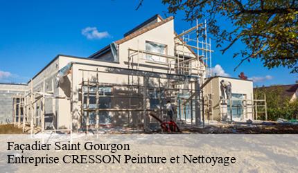 Façadier  saint-gourgon-41310 Entreprise CRESSON Peinture et Nettoyage