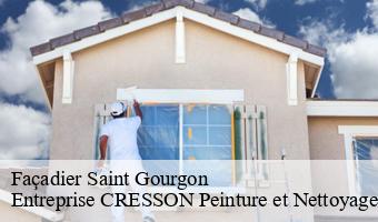 Façadier  saint-gourgon-41310 Entreprise CRESSON Peinture et Nettoyage