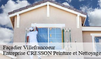 Façadier  villefrancoeur-41330 Entreprise CRESSON Peinture et Nettoyage