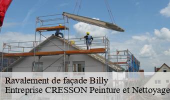 Ravalement de façade  billy-41130 Entreprise CRESSON Peinture et Nettoyage