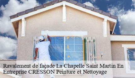 Ravalement de façade  la-chapelle-saint-martin-en-41500 Entreprise CRESSON Peinture et Nettoyage