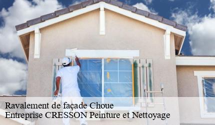 Ravalement de façade  choue-41170 Entreprise CRESSON Peinture et Nettoyage