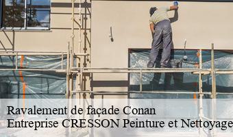 Ravalement de façade  conan-41290 Entreprise CRESSON Peinture et Nettoyage