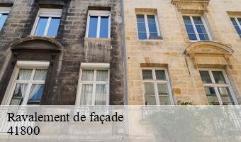 Ravalement de façade  couture-sur-loir-41800 Entreprise CRESSON Peinture et Nettoyage