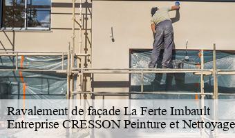 Ravalement de façade  la-ferte-imbault-41300 Entreprise CRESSON Peinture et Nettoyage