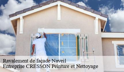 Ravalement de façade  naveil-41100 Entreprise CRESSON Peinture et Nettoyage