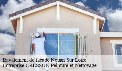 Ravalement de façade  nouan-sur-loire-41220 Entreprise CRESSON Peinture et Nettoyage