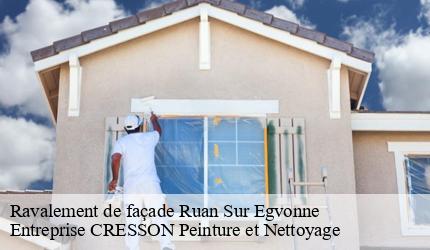 Ravalement de façade  ruan-sur-egvonne-41270 Entreprise CRESSON Peinture et Nettoyage