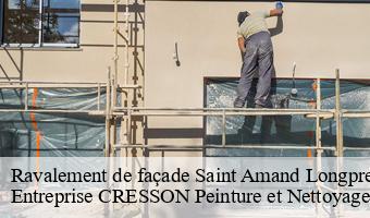 Ravalement de façade  saint-amand-longpre-41310 Entreprise CRESSON Peinture et Nettoyage