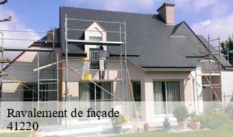 Ravalement de façade  villeny-41220 Entreprise CRESSON Peinture et Nettoyage
